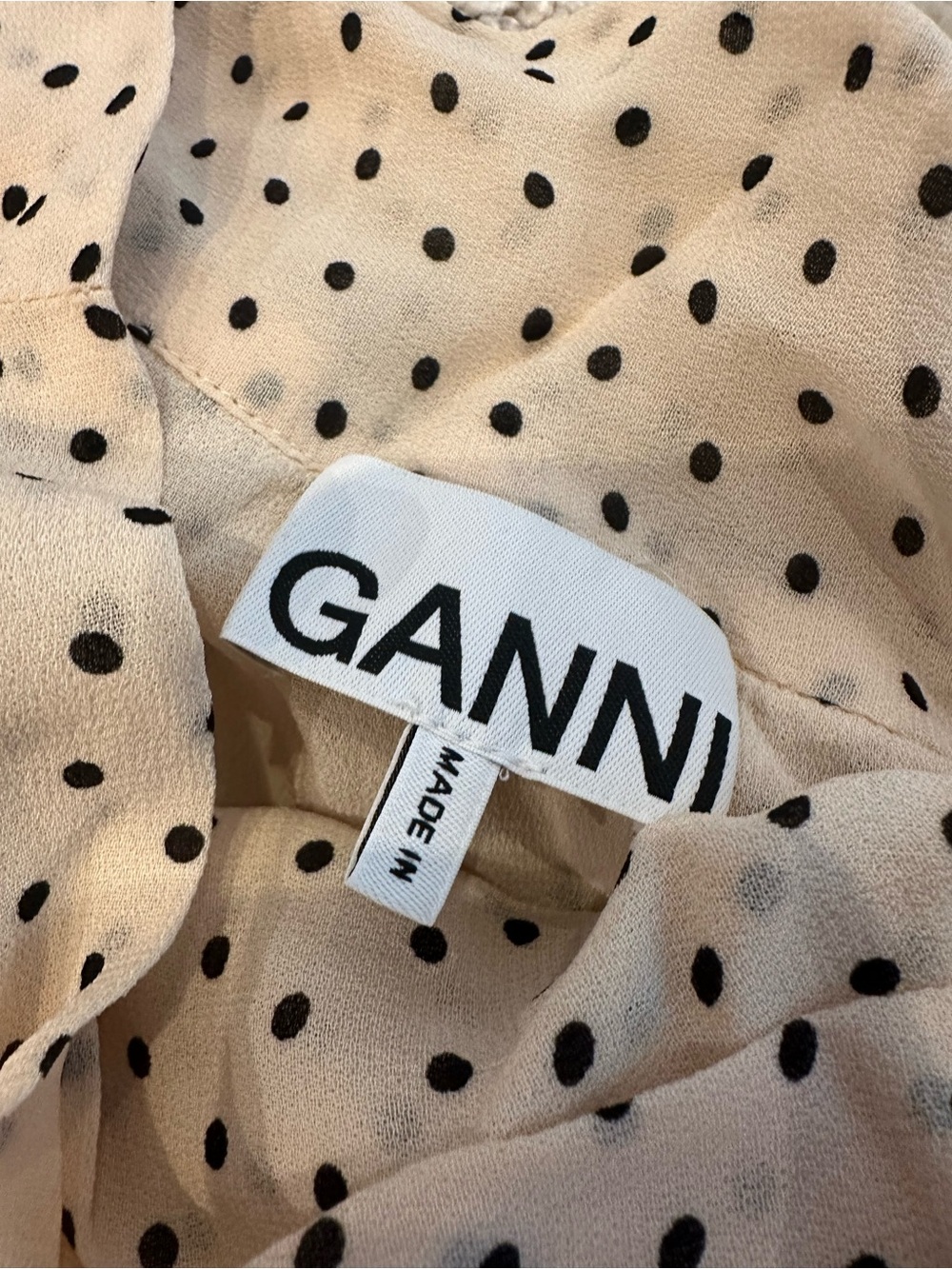 Ganni Polka Dot Skirt - Picture 5 of 7